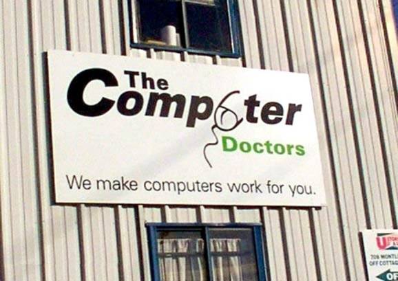 lustige Logos, Computerwerkstatt