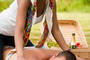 Erotische Massage.